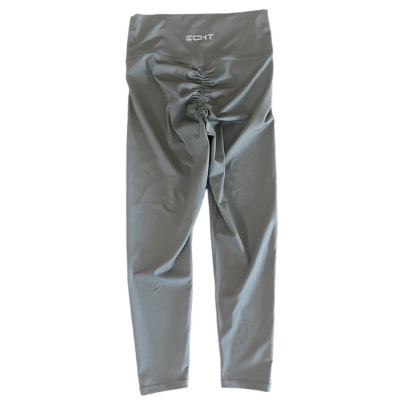 ECHT Like New Force Crunch Leggings in Greyish Olive Size Medium - Picture 4 of 6